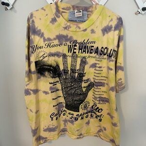 Jungles Jungles Men’s Solutions Tie Dye T-Shirt in yellow